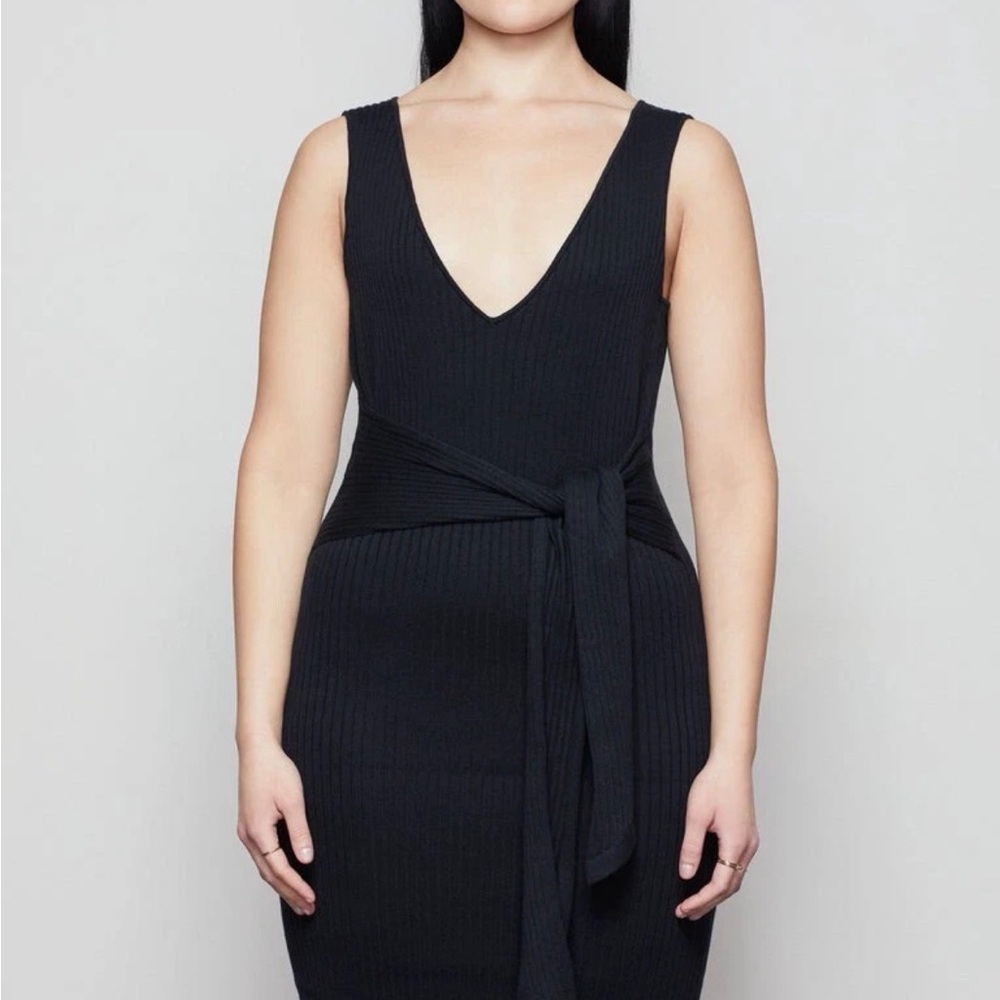 Good American black belt body dress size Large - Picture 2 of 5